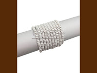 BRACELET MANCHETTE BLANC